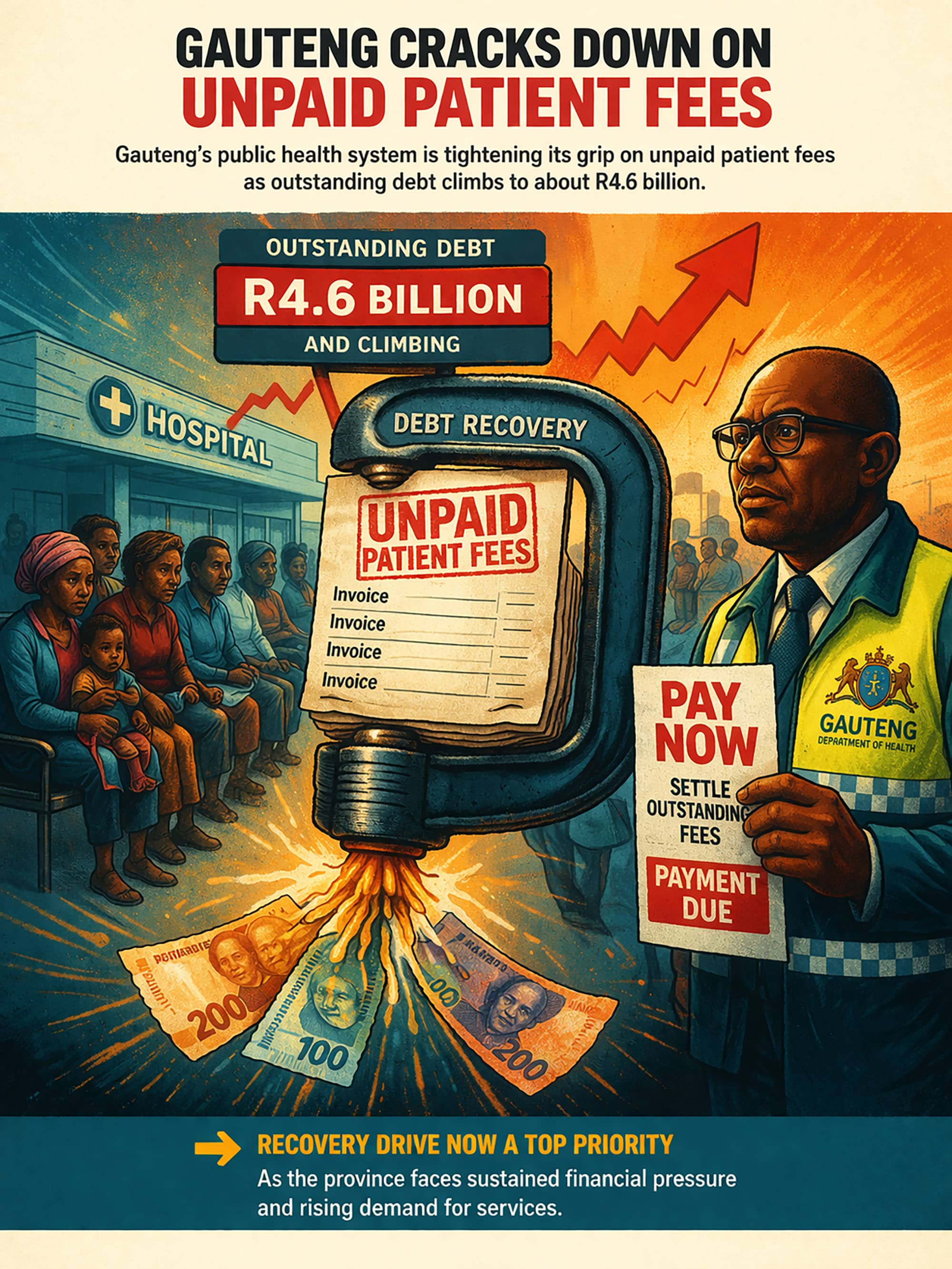 Gauteng Patient Debt Recovery Targets Unpaid Fees