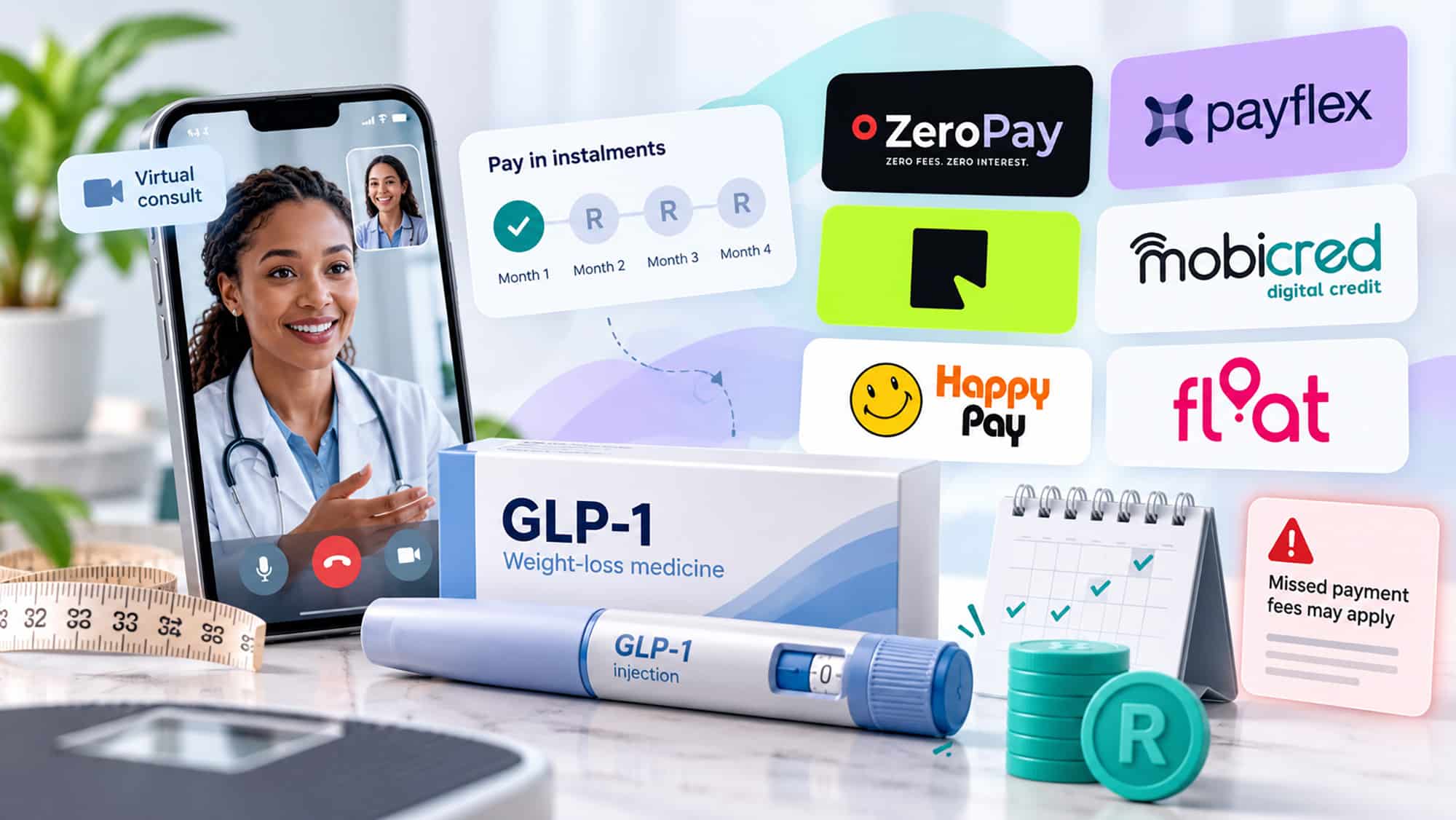 Buy Now Pay Later Comes to Weight-Loss Drugs in South Africa