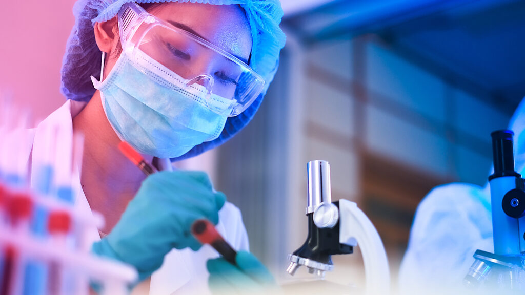Laboratory researchers developing experimental medicines for China clinical trials